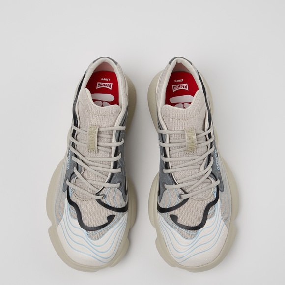 CAMPER | Karst Multicolored Textile Sneaker for Women - Picture 2 of 9